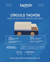 Círculo TACHÓN - Hablar solos de Andrés Neuman